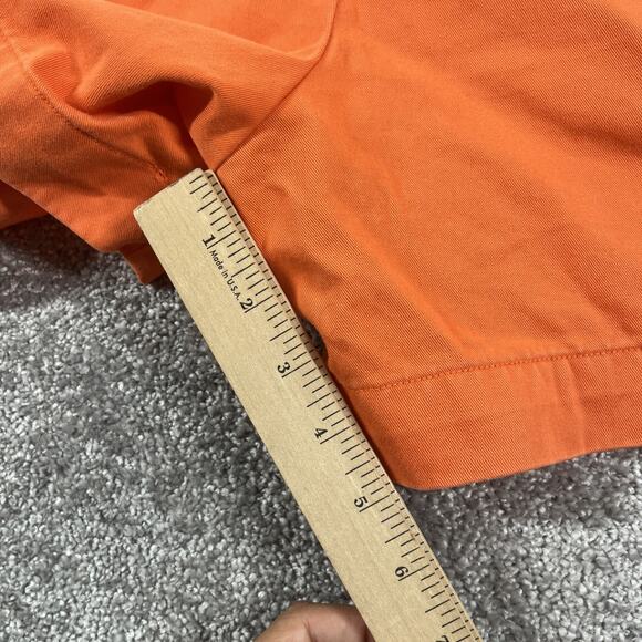 Polo Ralph Lauren Shorts Womens 8 Chino Cotton Pony Preppy Classic Orange - Picture 9 of 10